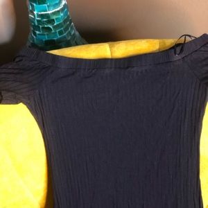 Cute black off the shoulder